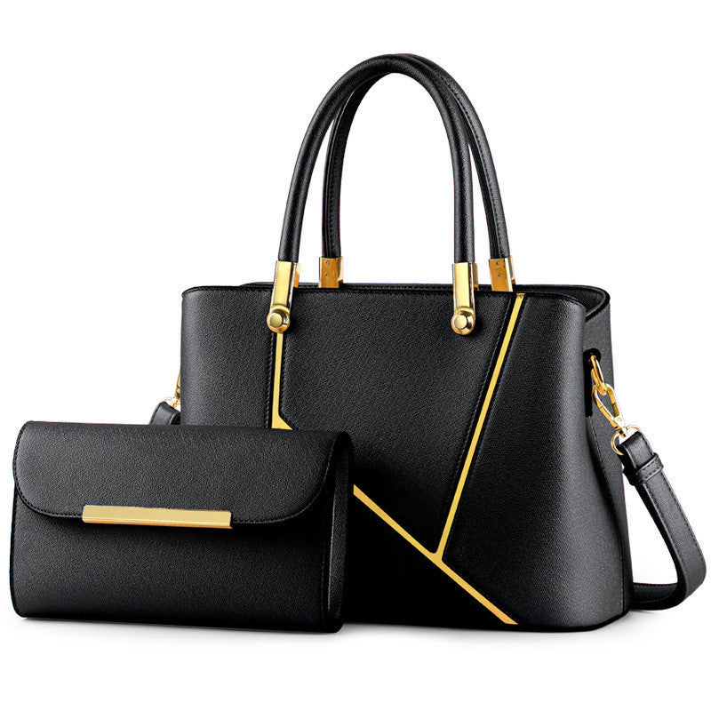 One-shoulder diagonal female bag