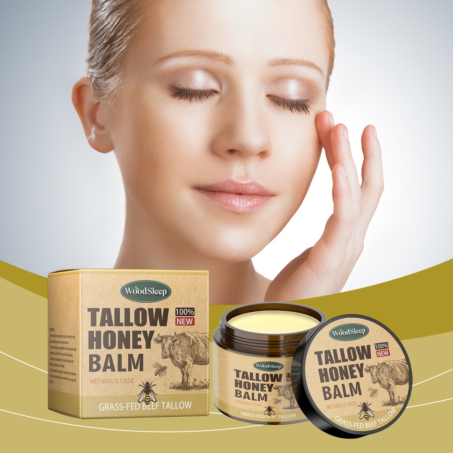 Butter Honey Facial Moisturizing Cream Hydrating Mild