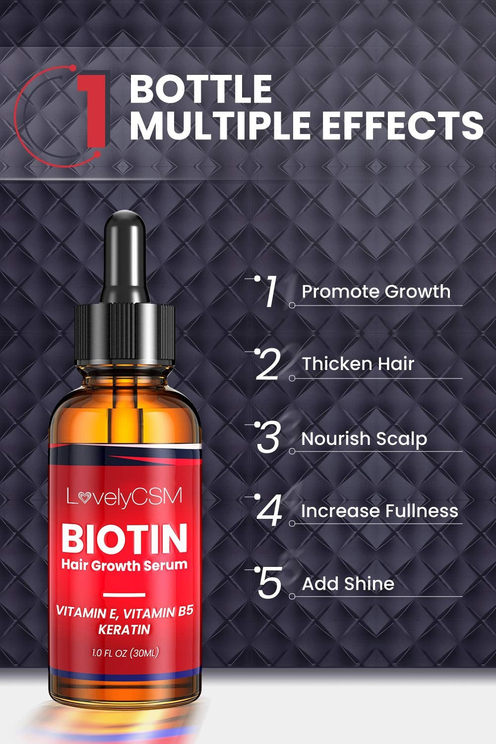 Anti-hair Loss Serum Ginger Oil Serum Hair Regeneration Care Biotin