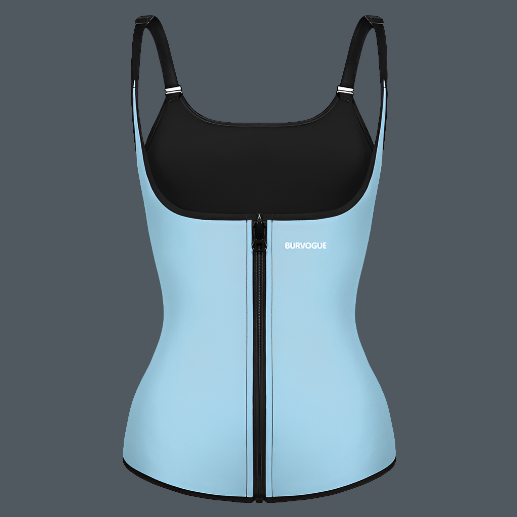 Burvogue Waist Trainer Corset Underbust Shapewear Latex Body