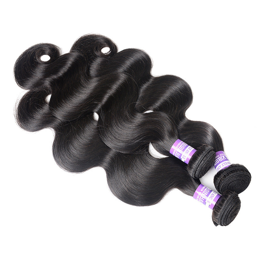 Body wave Brazilian hair curtain