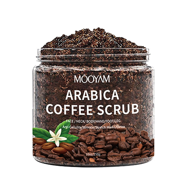 Home Fashion Simple Coffee Scrub Cream Face And Body Gentle Cleaning