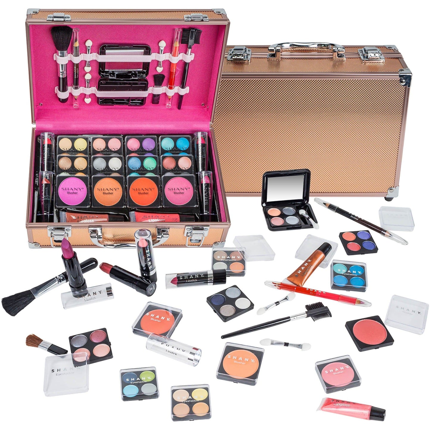 Carry All Makeup Train Case - Makeup Set-7