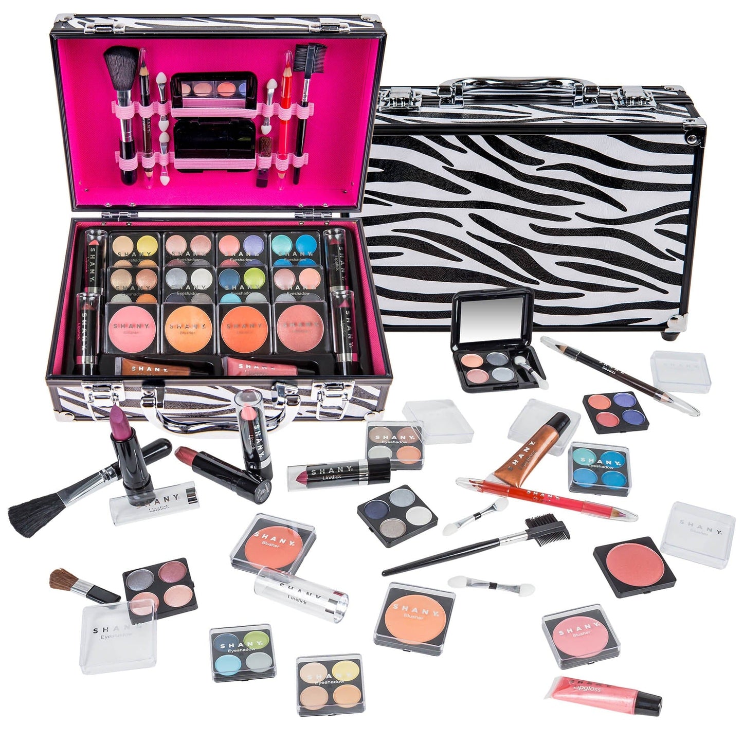 Carry All Makeup Train Case - Makeup Set-4